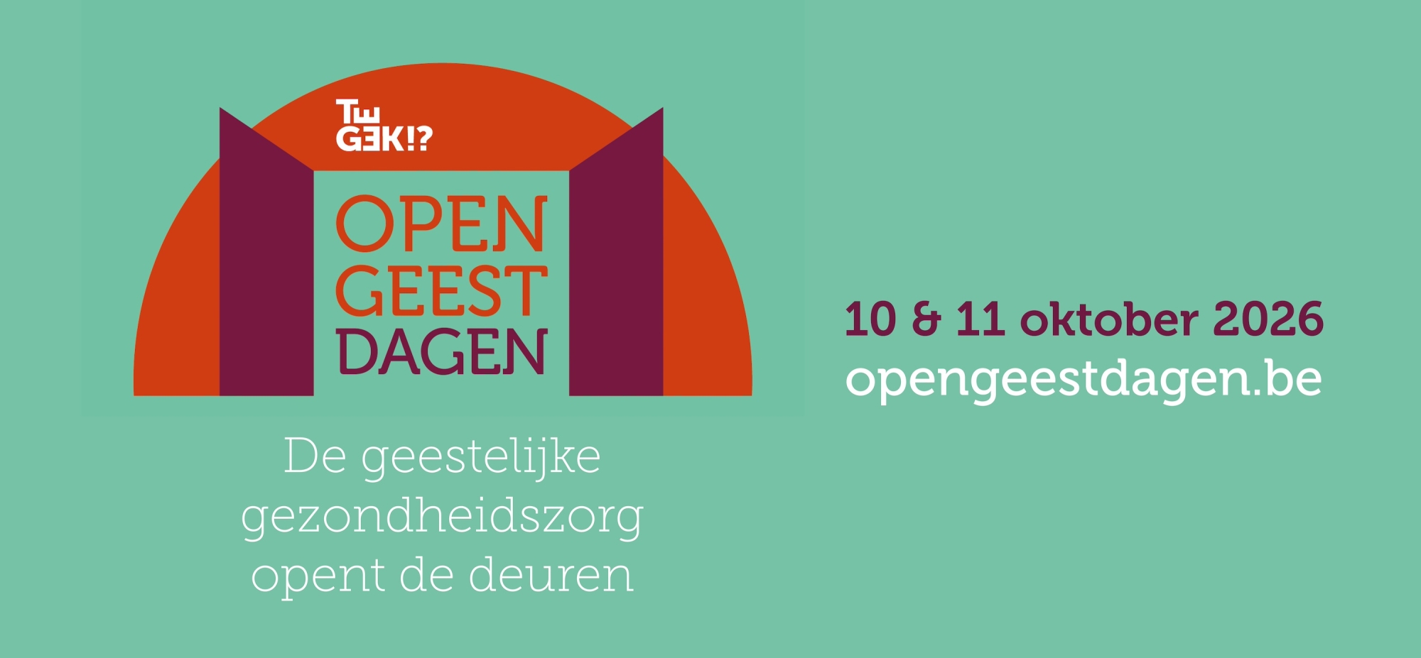 Tweede online infosessie Open Geestdagen 2026