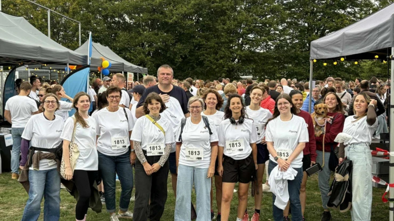 Psyche nam deel aan 1813 Run voor suïcidepreventie